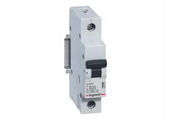 Legrand RX3 wyłącznik nadprądowy 1P B20A S301